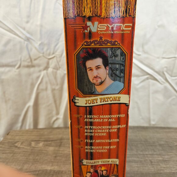 Vintage NSYNC Collectible Marionette - Joey Fantone -  ITEM #3085 - Picture 4 of 4